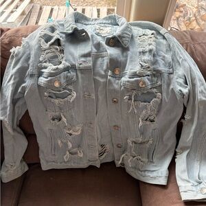 Forever 21 Light Blue Denim Jacket
